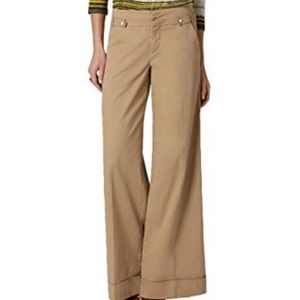 Anthropologie cartonnier continuum pants tan
